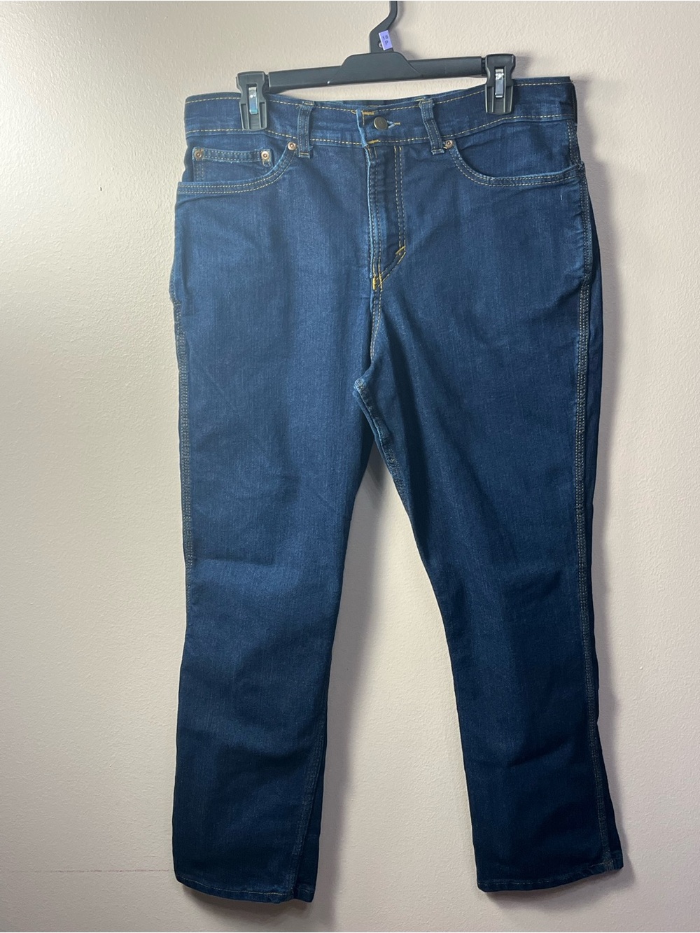 Origin D68 Made in USA Women's Boot Cut Jeans in Dark Blue
